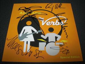 The Verbs+ Okuda Tamio autograph autograph square fancy cardboard 