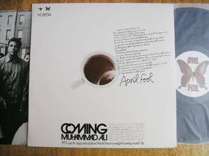 【LP】山下洋輔トリオ/APRIL FOOL(NO197241URC1972年美品和ジャズYOSUKE YAMASHITA TRIO/COMING MUHAMMAD ALI/JAPANESE JAZZ)