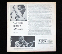 ◆CLIFFORD BROWN ALL STARS ◆EMARCY 米 深溝_画像2