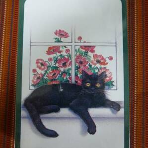◆輸入品　黒猫のトランプ②未使用品