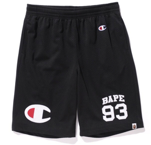 BAPE x CHAMPION BASKETBALL SHORTS Ape XL shorts 