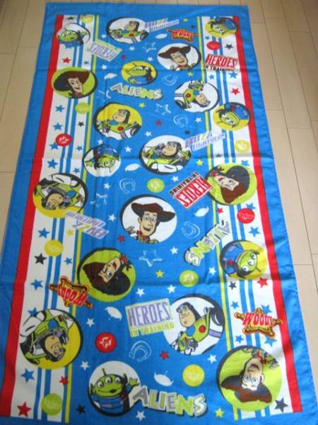2.【新品】ディズニー トイストーリー大判バスタオル