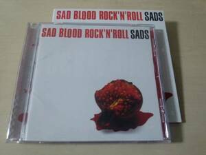 SADS CD「SAD BLOOD ROCK'N'ROLL」サッズ 黒夢 清春 初回盤●