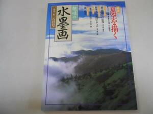 Art hand Auction ●Hobby-Tuschemalerei●199208●Sommerhimmel malen●Hisashi Izumi●Anwendung der Strichzeichnungsmethode●Sofort, Kunst, Unterhaltung, Malerei, Technikbuch