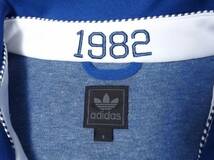 ◆adidas アディダス サッカー イタリア 代表 ジャージ トラックトップ アッズーリ アズーリ 1982年 ワールドカップ スペイン 大会 モデル_画像3