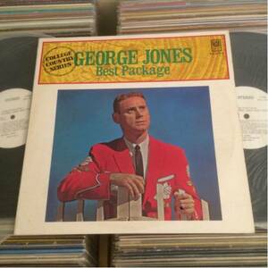 GEORGE JONES 見本盤 2LP BEST PACKAGE ロカビリー