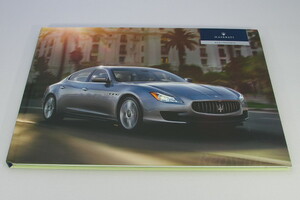  Maserati Cuatro Porte Hardcover catalog 2014 German 