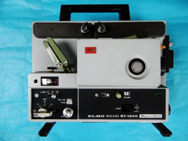 【8ミリ映写機】エルモ ELMO SOUND ST-1200 ELMO ST-1200 8ミリフィルム 映写機 当時物 レトロ 動作未確認