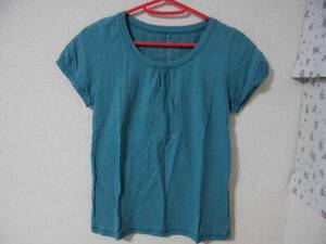  short sleeves T-shirt * cotton *M* ocean blue 