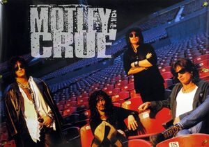 MOTLEY CRUE Moto Lee * Crew B2 постер (3Q019)