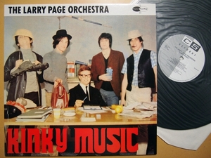 Larry Page Orchestra-Kinky Music* Британия CS запись /The Kinks