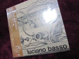 紙ジャケ美品ルチアノ・バッソ/ヴォーチ SHM-CD Luciano Bass リマスター ボートラ入 高品質SHM-CD