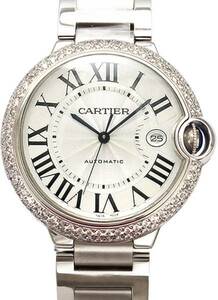 Cartier Cartier ba long blue white bezel diamond [ beautiful goods ]* free shipping *