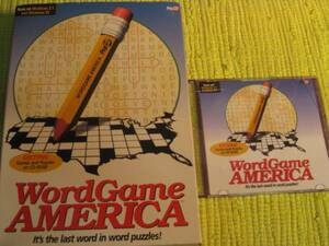 箱付アメリカ製CDロムWorld Game AMERICA It’s word puzzles！
