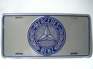 【Spiral】メルセデスベンツ エンブレムロゴプレート 新品/MERCEDES-BENZ/廃盤品/