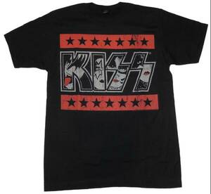 正規品Δ送料無料 Kiss BANNER Tシャツ(M)