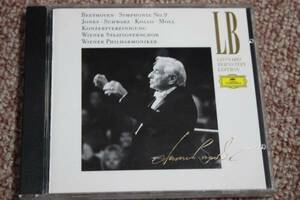 西独ベートーベン:交響曲第9番合唱ギネス・ジョーンズ/ハンナ・シュヴァルツ/ルネ・コロ/クルト・モル/ウィーンフィル/バーンスタイン/CD