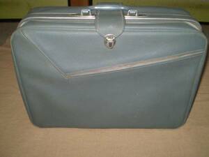 Showa Retro ★ Suitcase Travel Bag Open Patent? ИСПОЛЬЗОВАЛ
