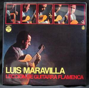 LP.. musical score [ flamenco guitar introduction ]LUIS MARAVILLA Lewis *mala Be Rya 