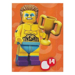 レゴ ミニフィギュア シリーズ15 LEGO minifigures #71011 プロレスラー ミニフィグ