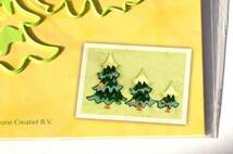 値下げ■レア　ダイ　モミの木 クリスマスツリー カード　ウィンター 森　スクラップブッキング　アルバム　セール_画像2
