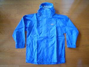  Patagonia Kids rain shadow jacket M,L size new goods blue 