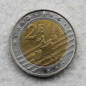 スロベニア◆2ユーロ◆ローマ条約50年記念 見本貨◆試鋳貨◆7-16