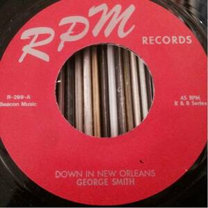 GEORGE SMITH 7inch Black RnR Jump ロカビリー