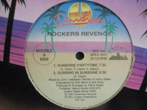 Rockers Revenge ： Living For The Weekend// 5点送料無料 12''