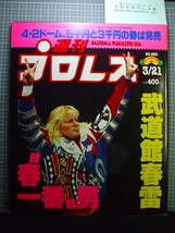 【送料無料】●週刊プロレス660号(1995/3/21)ジョニーエース/全日本プロレス三冠ヘビー川田利明vsハンセン/橋本真也/風間ルミ/グレート小鹿_画像1