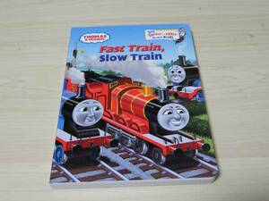  children's English picture book Thomas the Tank Engine Fast Train, Slow Train