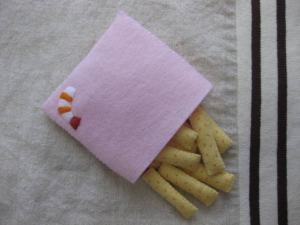 えびせんスナック ハンドメイド フェルト ままごと