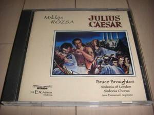 CD「JULIUS CAESAR」 Miklos Rozsa 輸入盤