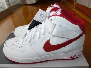 即決☆レア！限定！♪新品未使用 NIKE ナイキスニーカー AIR FORCE 1 MID エアフォース１ ＭＩＤ 26.0cm♪25周年記念