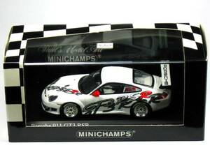 ミニチャンプス 1/43 ポルシェ 911 GT3 RSR プレゼンテーション 2003 (400036400)