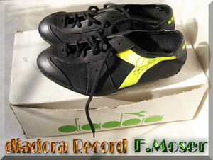 Rare Diadora Diadora F.Moser Record shoes 36.5/22.8. new goods 