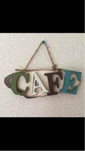 Art hand Auction Wall Decoration (Tin) Handmade Cafe Signboard, furniture, interior, Interior accessories, Welcome Board