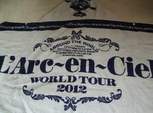 L'Arc-en-Ciel ◆『 フードタオル [BLUE] 』 WORLD TOUR 2012 THE FINAL　ラルク アン シエル　HYDE