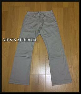 #MEN*S MELROSE мужской Melrose # стрейч ботинки cut брюки хаки цвет : 2*TK-975
