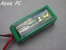 AquaPC★送料無料 ミニマルチコプターに最適1400mAh 4S 65C (Gold Spec)★_画像2