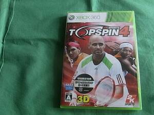 * prompt decision XBOX360 Topspin 4 TOP SPIN 4 new goods unopened 