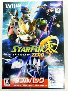 * unused * WiiU soft Star fox Zero double pack 