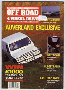 【b3963】90.2 OFF ROAD and 4 WHEEL DRIVE／Auverland A3,レ...