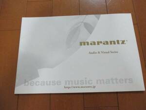 B6448 Каталог*Marantz*Audio &amp; Visual2008.6 выпущено 14p