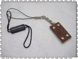 Dolce & Gabbana [BP2002] strap for mobile phone car f trim * dense brown 