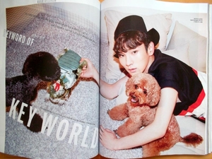 [SHINee KEY キー] 韓国雑誌切り抜き6P+目次/2015年8月