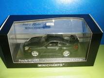 1/43 MINICHAMPS ポルシェ 911 GT2 2000 黒メタ_画像3