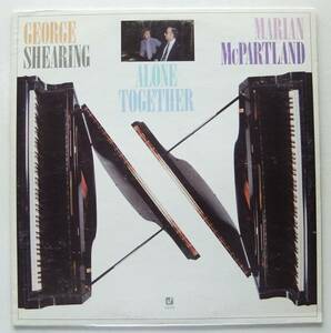 ◆ GEORGE SHEARING - MARIAN McPARTLAND / Alone Together ◆ Concord Jazz CJ-171 ◆ E