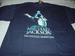 Michael Jackson 新品Tシャツ 青 XLサイズ