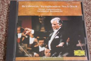 ベートーベン:交響曲第5番op.67『運命』/交響曲第8番ヘ長調 op.93 ウィーン・フィルハーモニー管弦楽団/レナード・バーンスタイン:指揮/CD